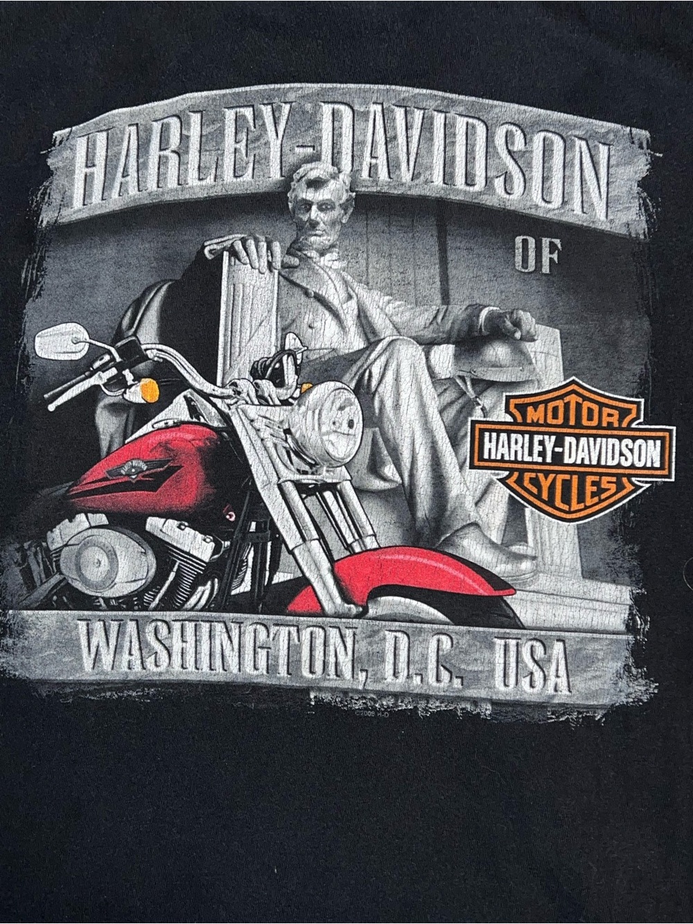 Vintage Harley-Davidson DC Tee